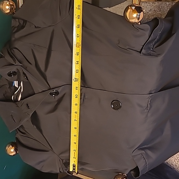 JANE POST black raincoat - Picture 9 of 9